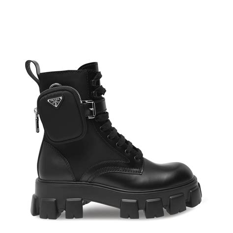 mens prada biker boots